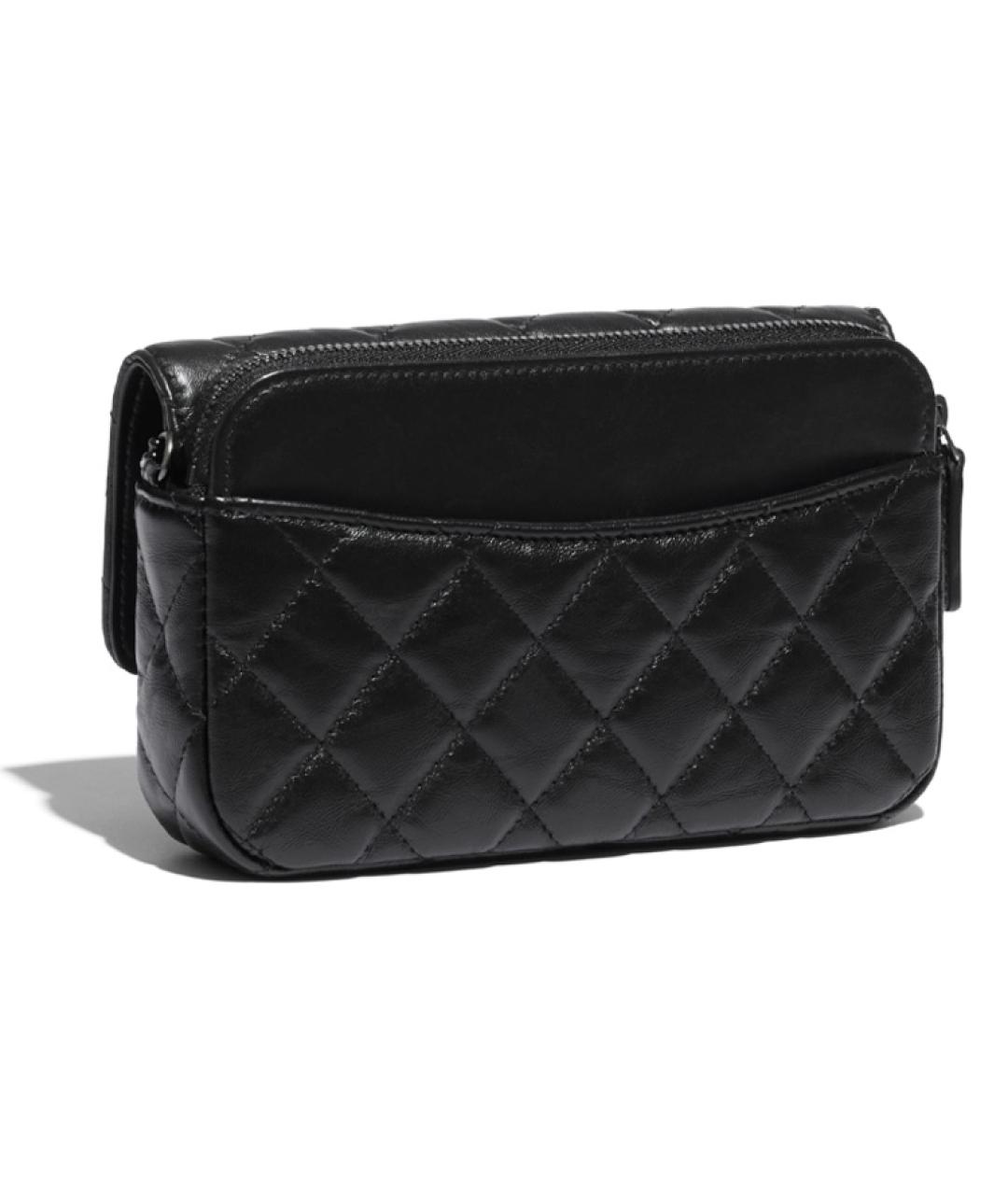 CHANEL Черная сумка через плечо, фото 3