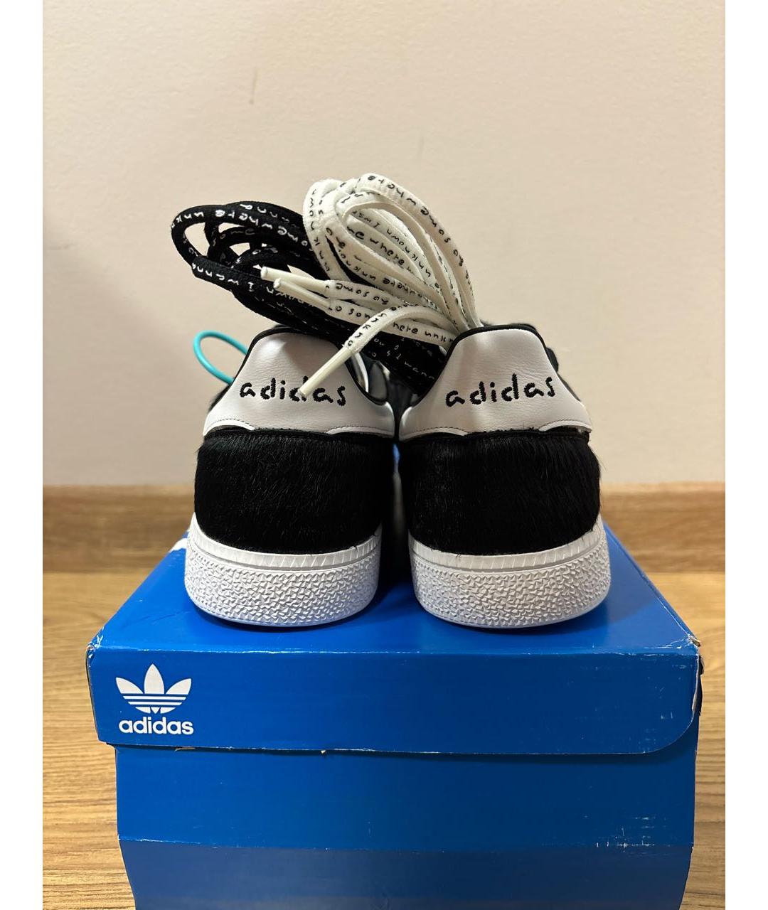 ADIDAS Черные низкие кроссовки / кеды, фото 4