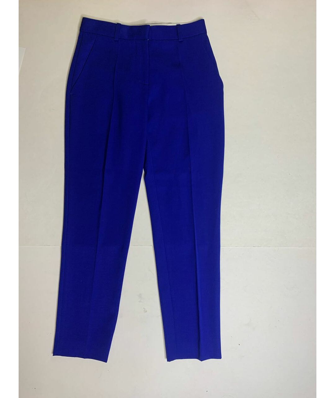 STELLA MCCARTNEY Синий шерстяной костюм с брюками, фото 2