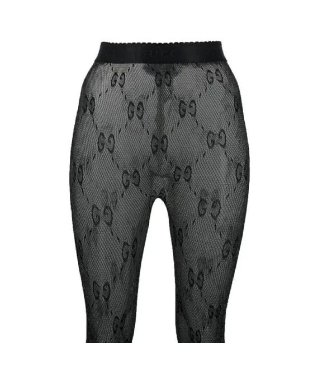 GUCCI Черные носки, чулки и колготы, фото 2