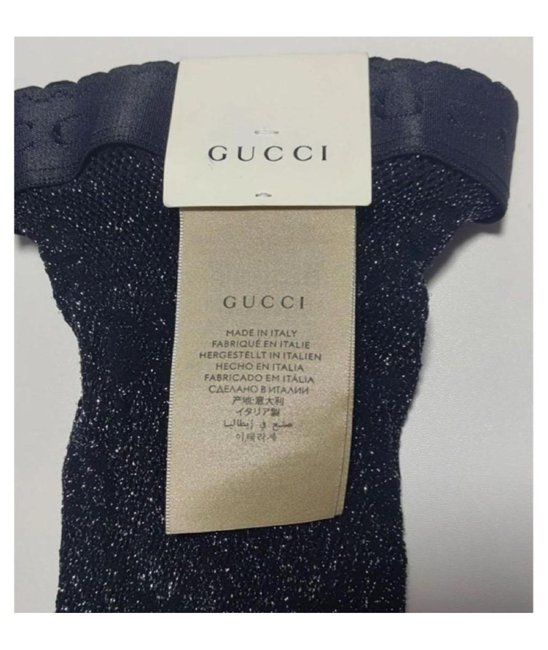 GUCCI Черные носки, чулки и колготы, фото 5