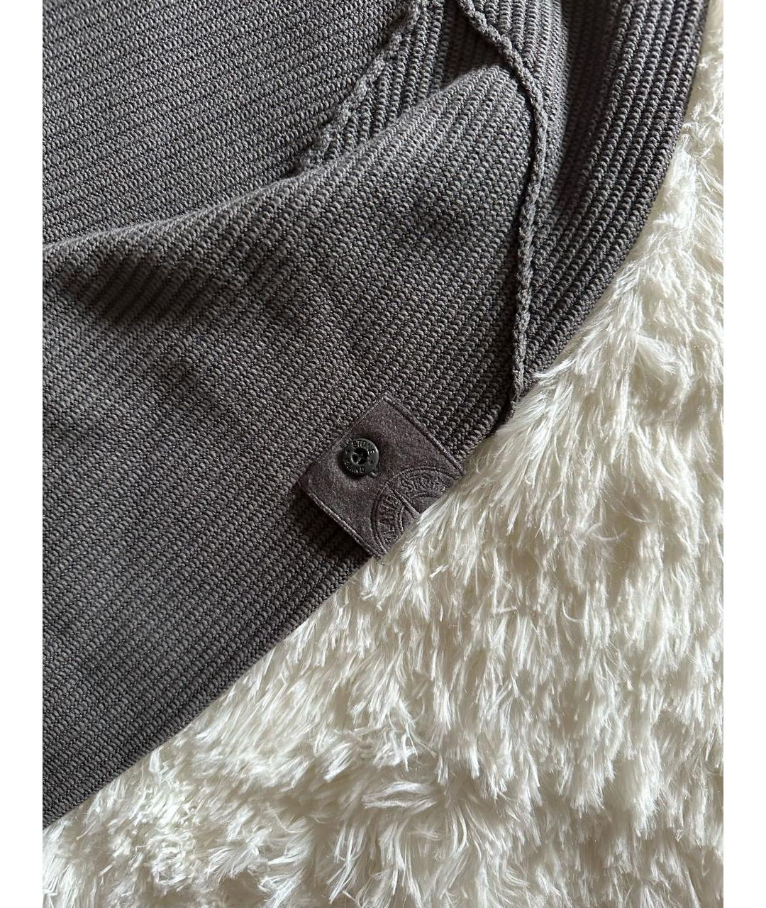 STONE ISLAND Коричневая вискозная водолазка, фото 3