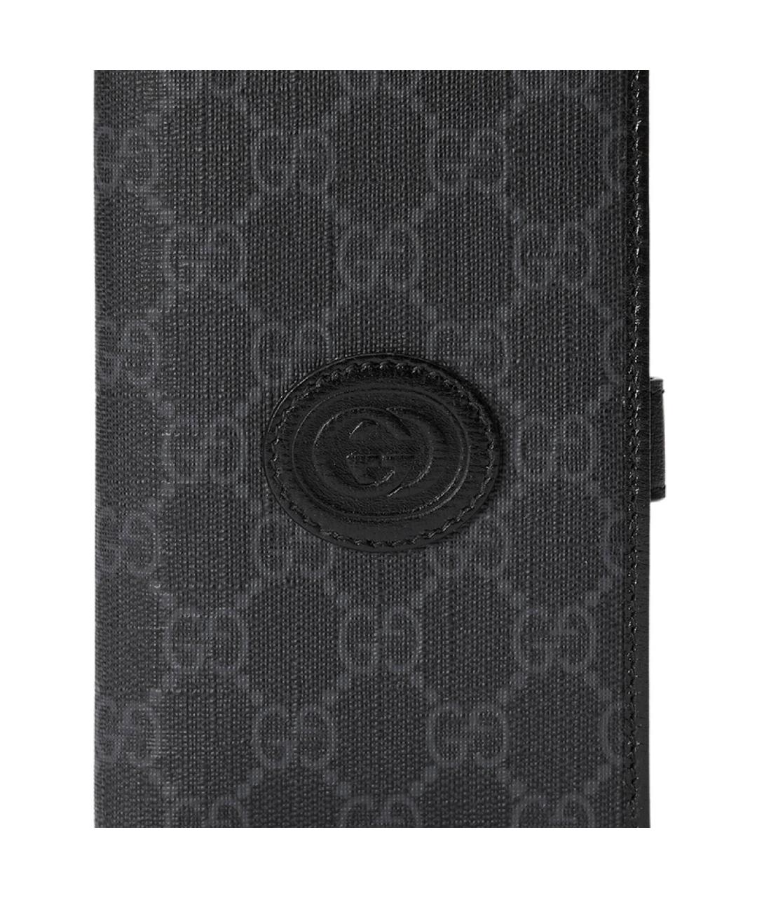 GUCCI Антрацитовый кардхолдер, фото 5