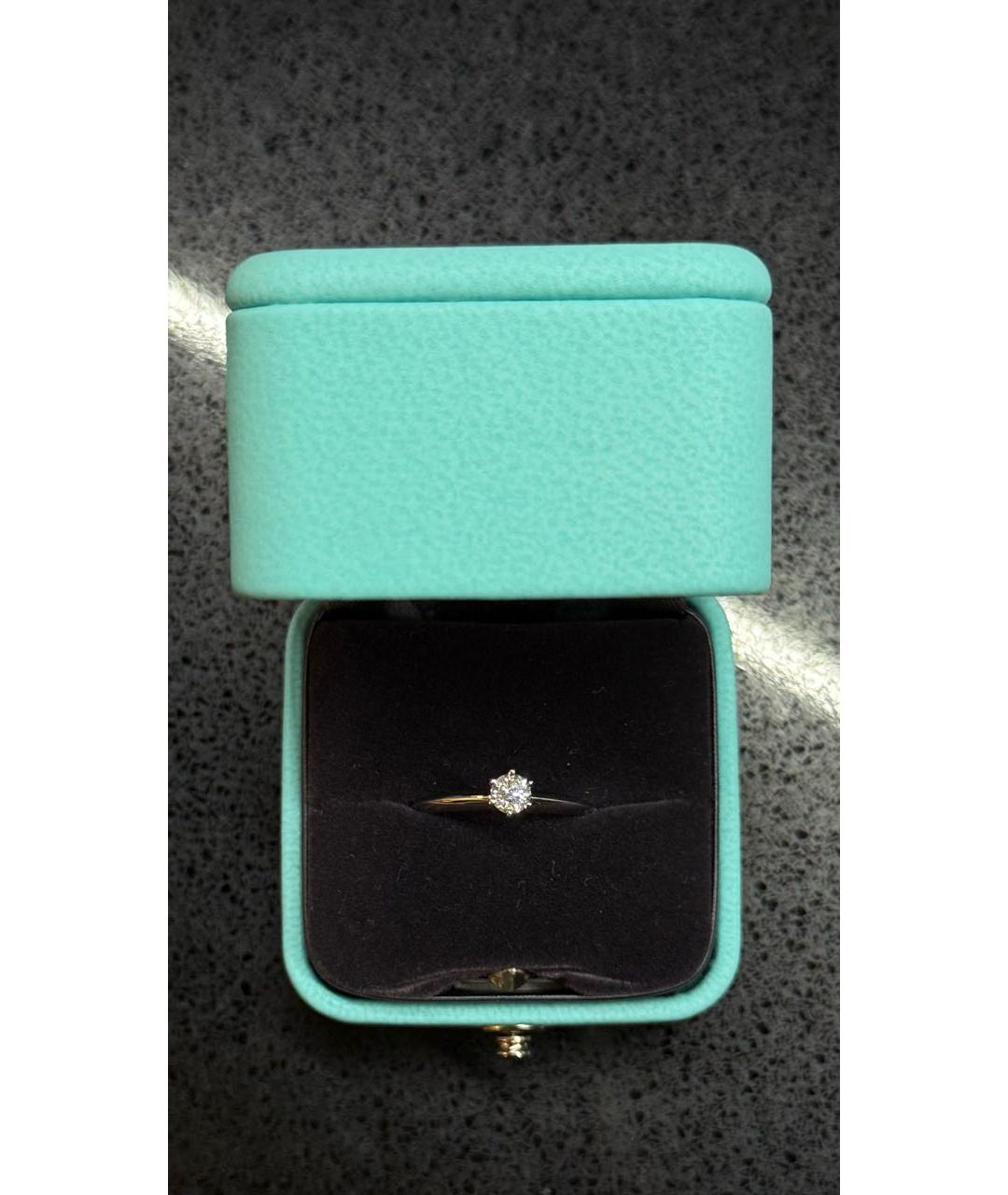 TIFFANY&CO Белое платиновое кольцо, фото 3