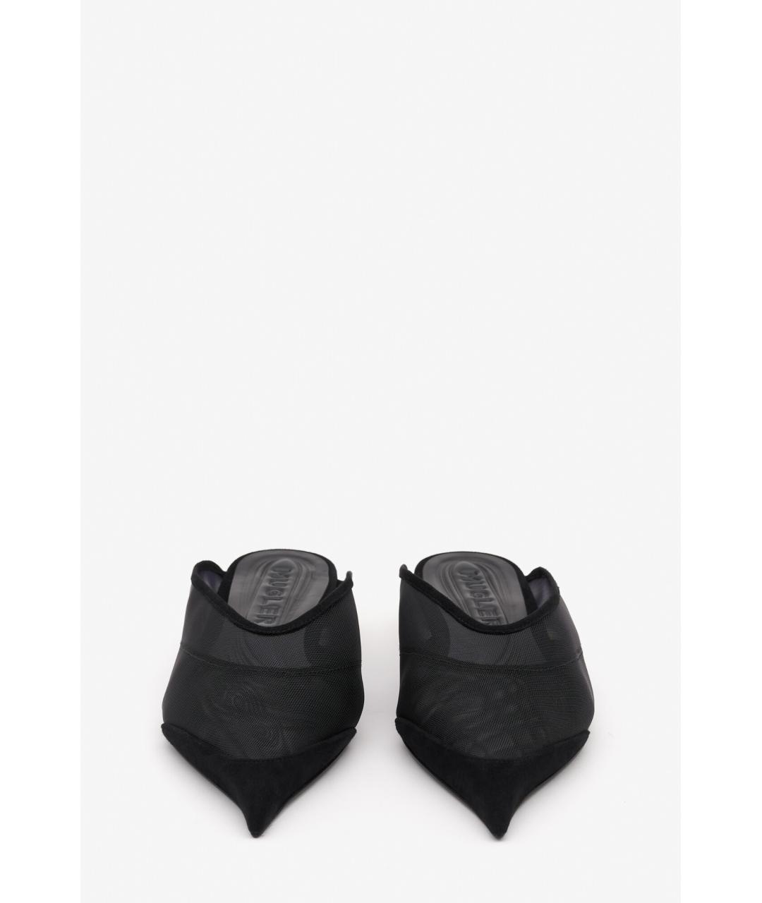 MUGLER Черные мюли, фото 3