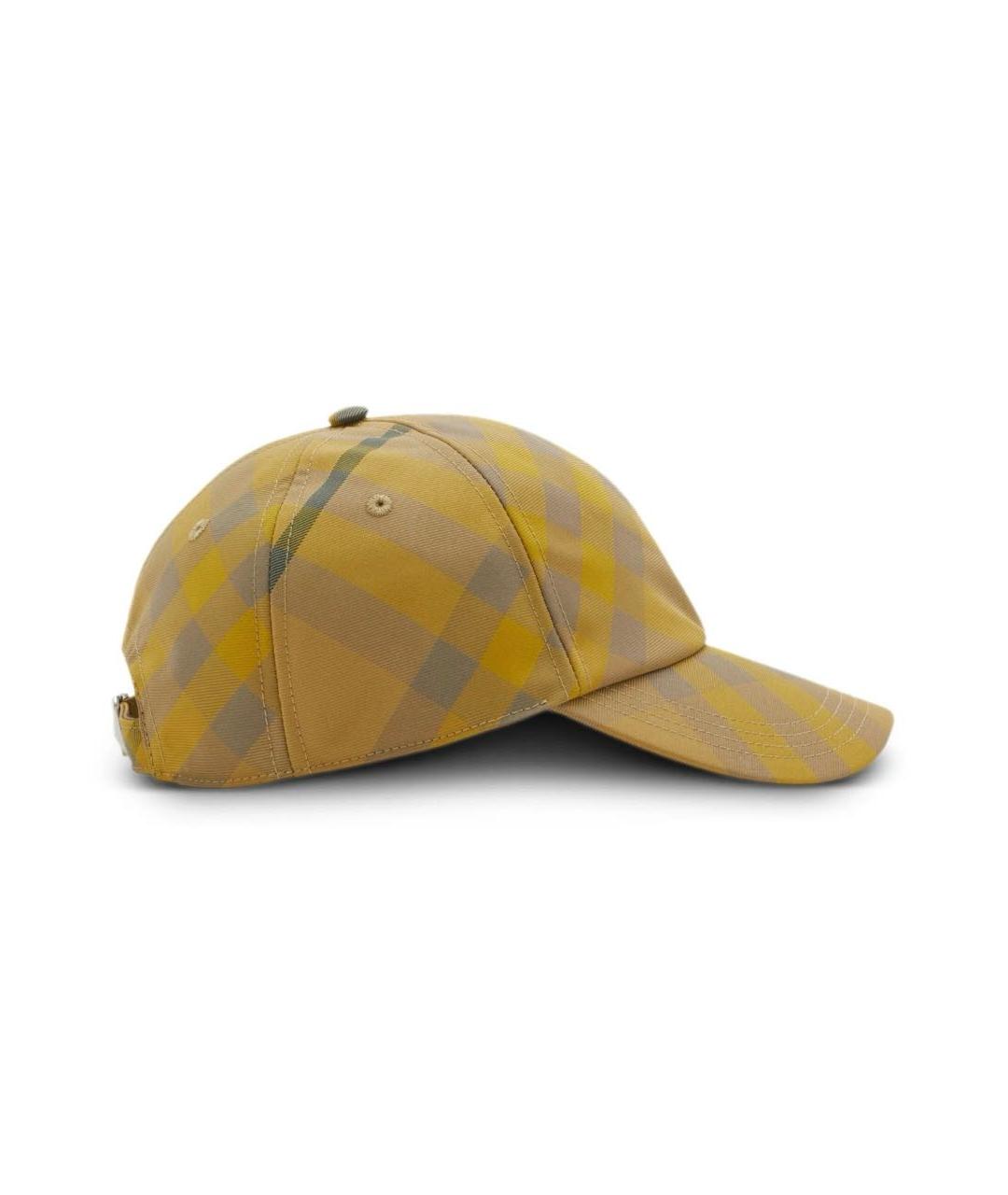BURBERRY Горчичная кепка/бейсболка, фото 2