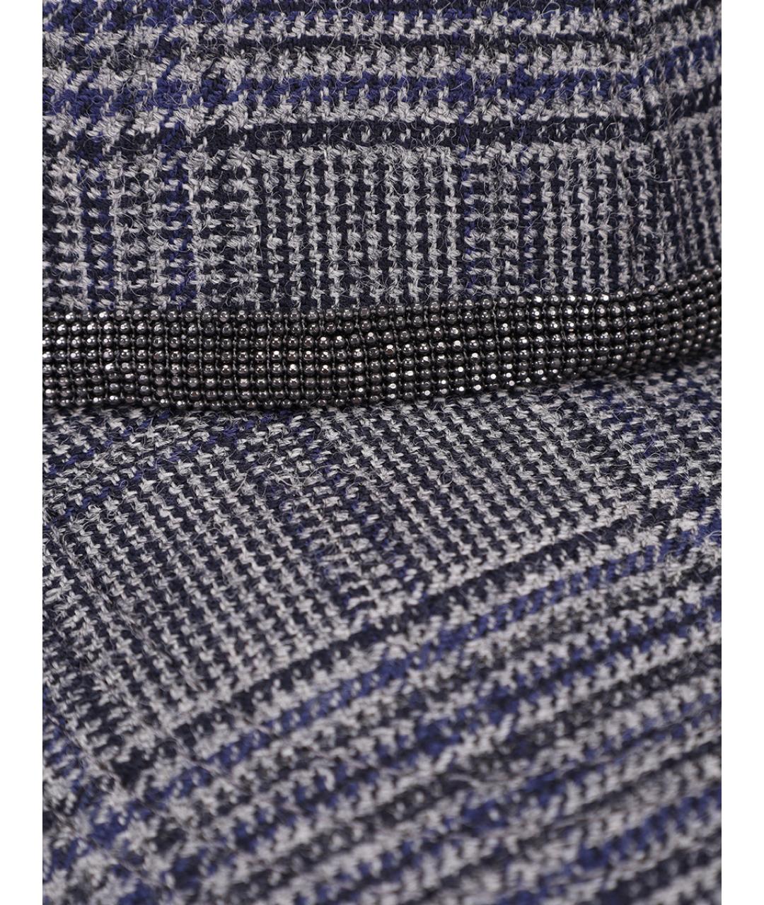 BRUNELLO CUCINELLI Серая шерстяная кепка, фото 3