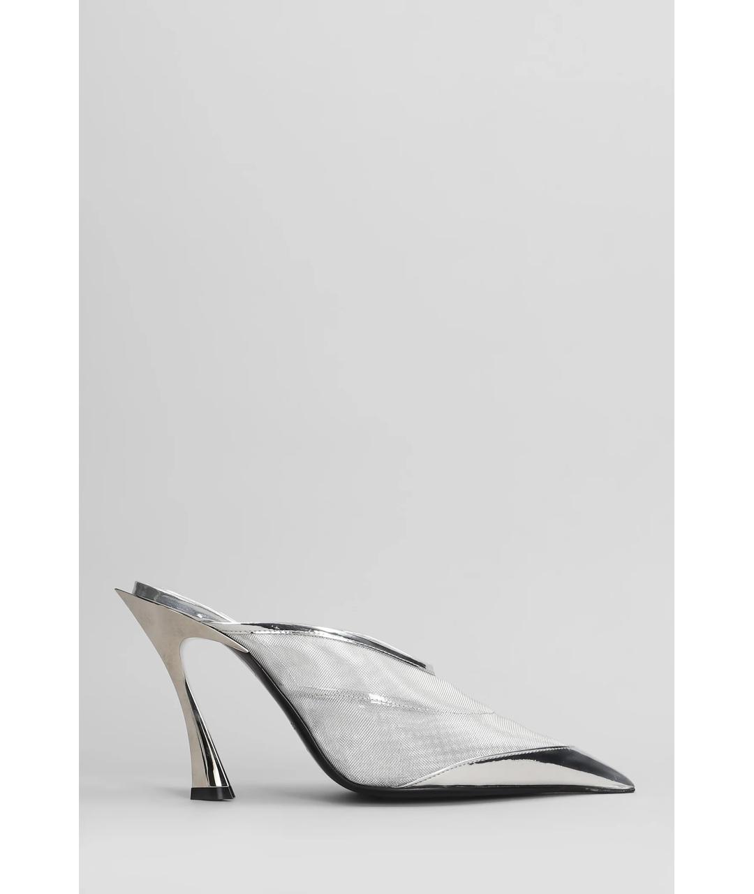 MUGLER Серебряные мюли, фото 6