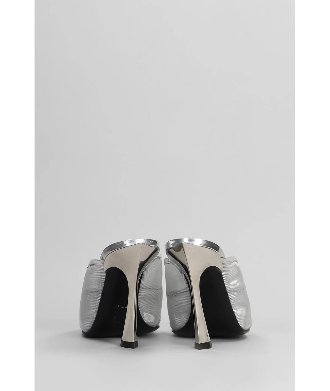 MUGLER Серебряные мюли, фото 5
