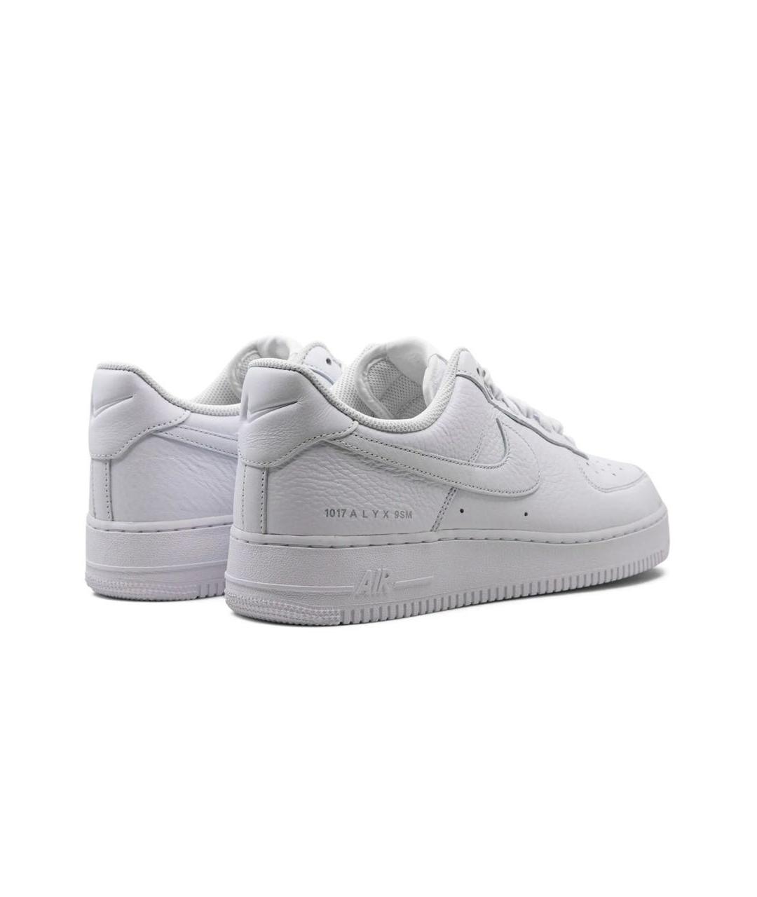 NIKE Белые кожаные низкие кроссовки / кеды, фото 3