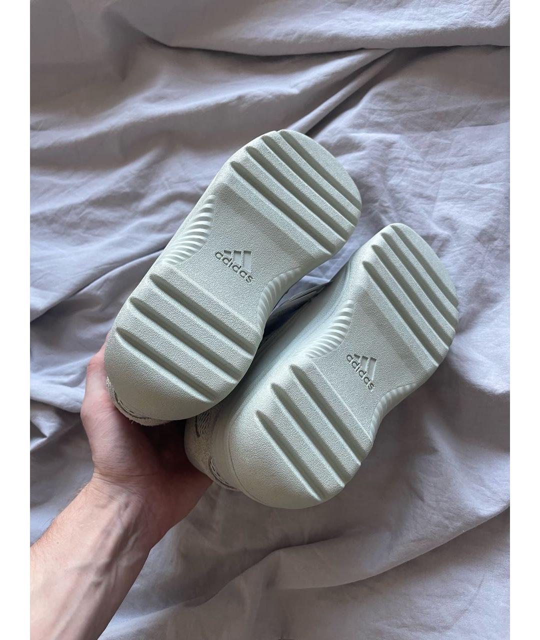 ADIDAS YEEZY Серые кожаные ботинки, фото 7
