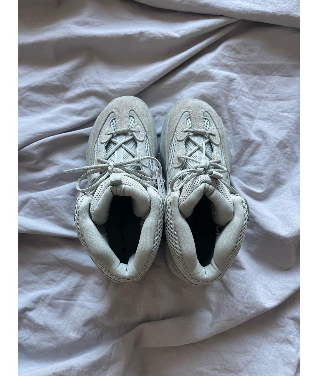 ADIDAS YEEZY Серые кожаные ботинки, фото 6