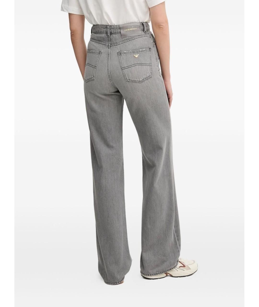 EMPORIO ARMANI Синие прямые джинсы, фото 2