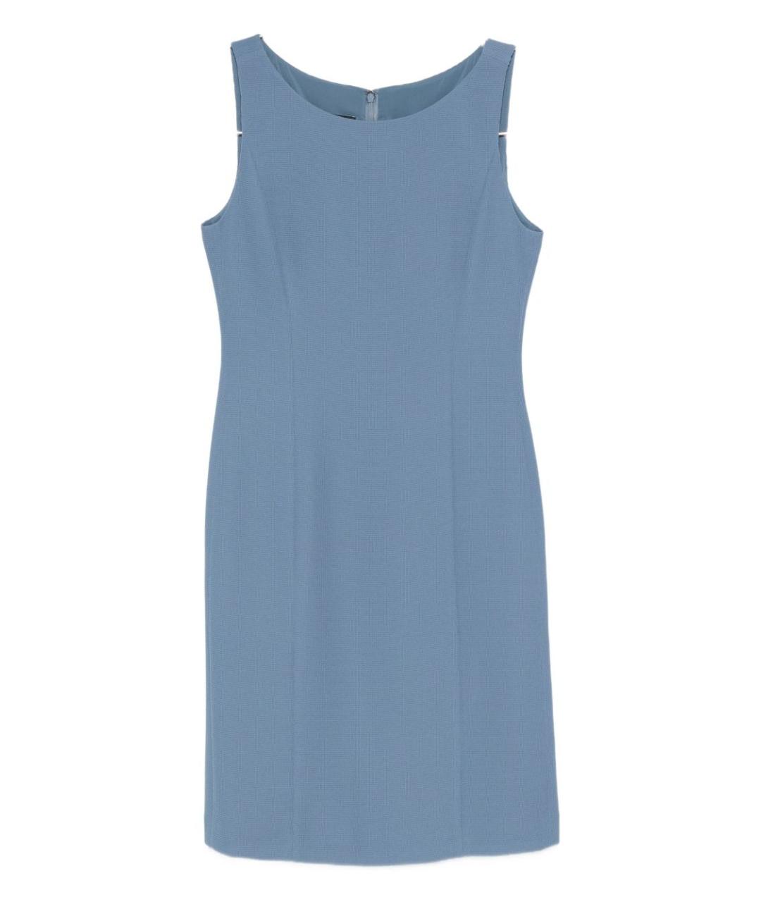 EMPORIO ARMANI Синее платье, фото 1