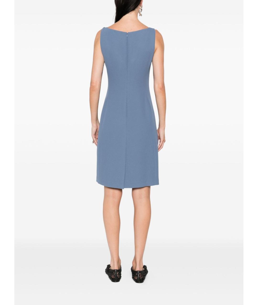 EMPORIO ARMANI Синее платье, фото 4