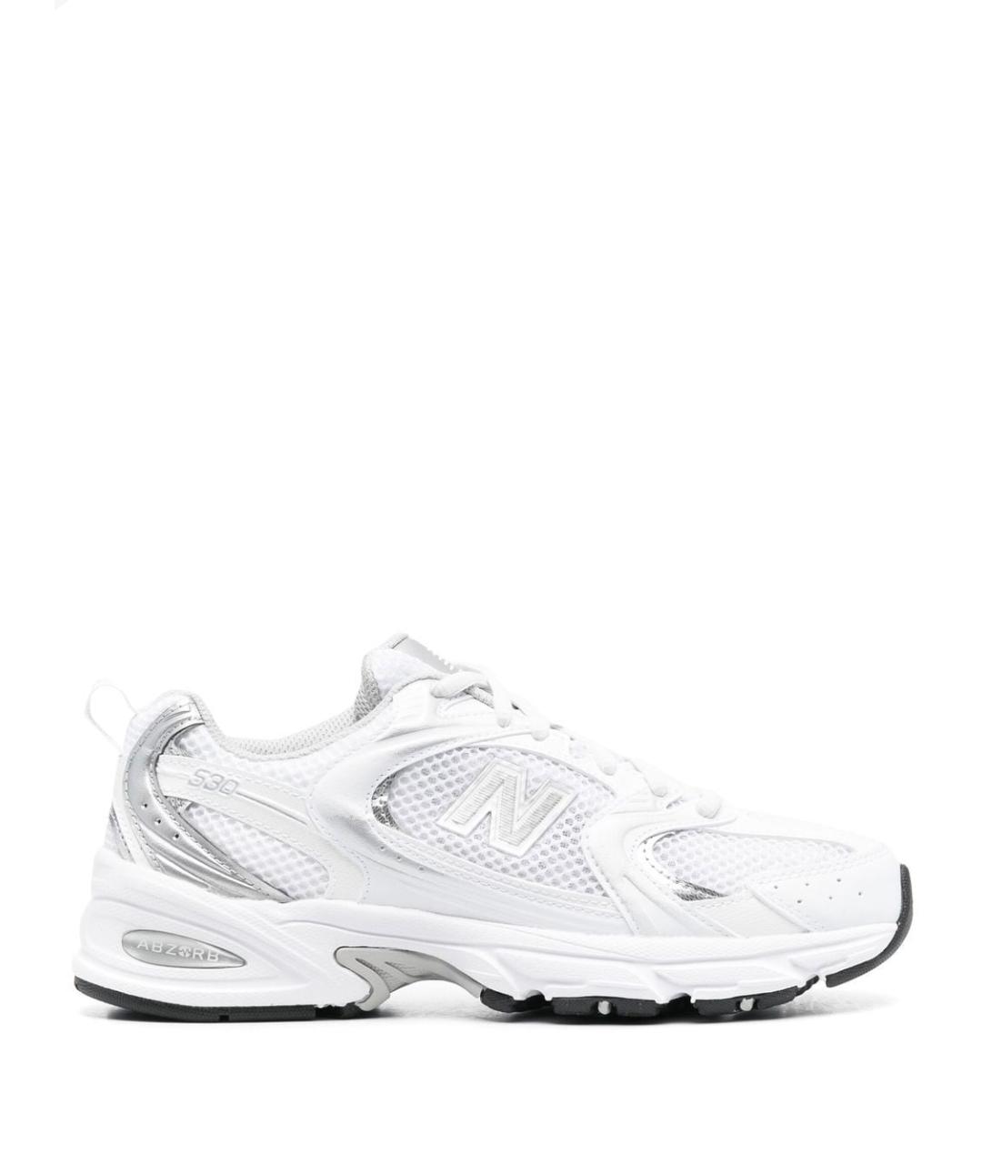 NEW BALANCE Белые низкие кроссовки / кеды, фото 1