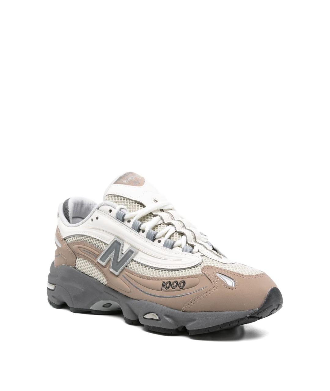 NEW BALANCE Бежевые низкие кроссовки / кеды, фото 2