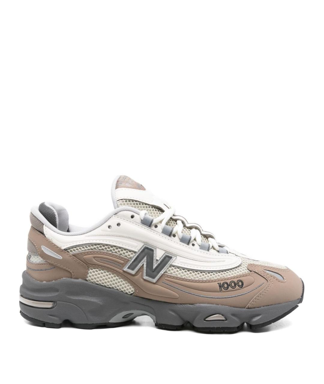 NEW BALANCE Бежевые низкие кроссовки / кеды, фото 1