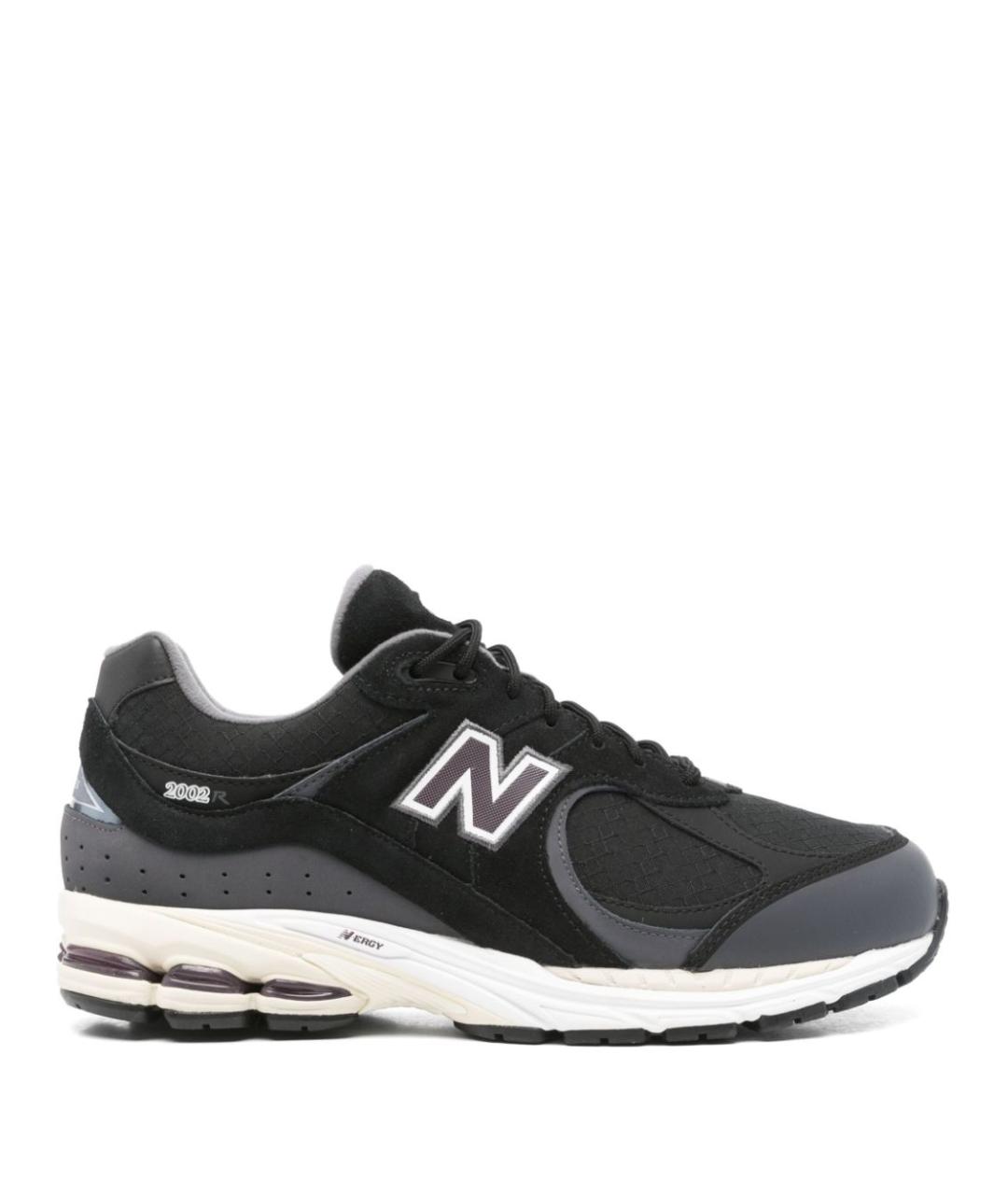 NEW BALANCE Антрацитовые замшевые низкие кроссовки / кеды, фото 1