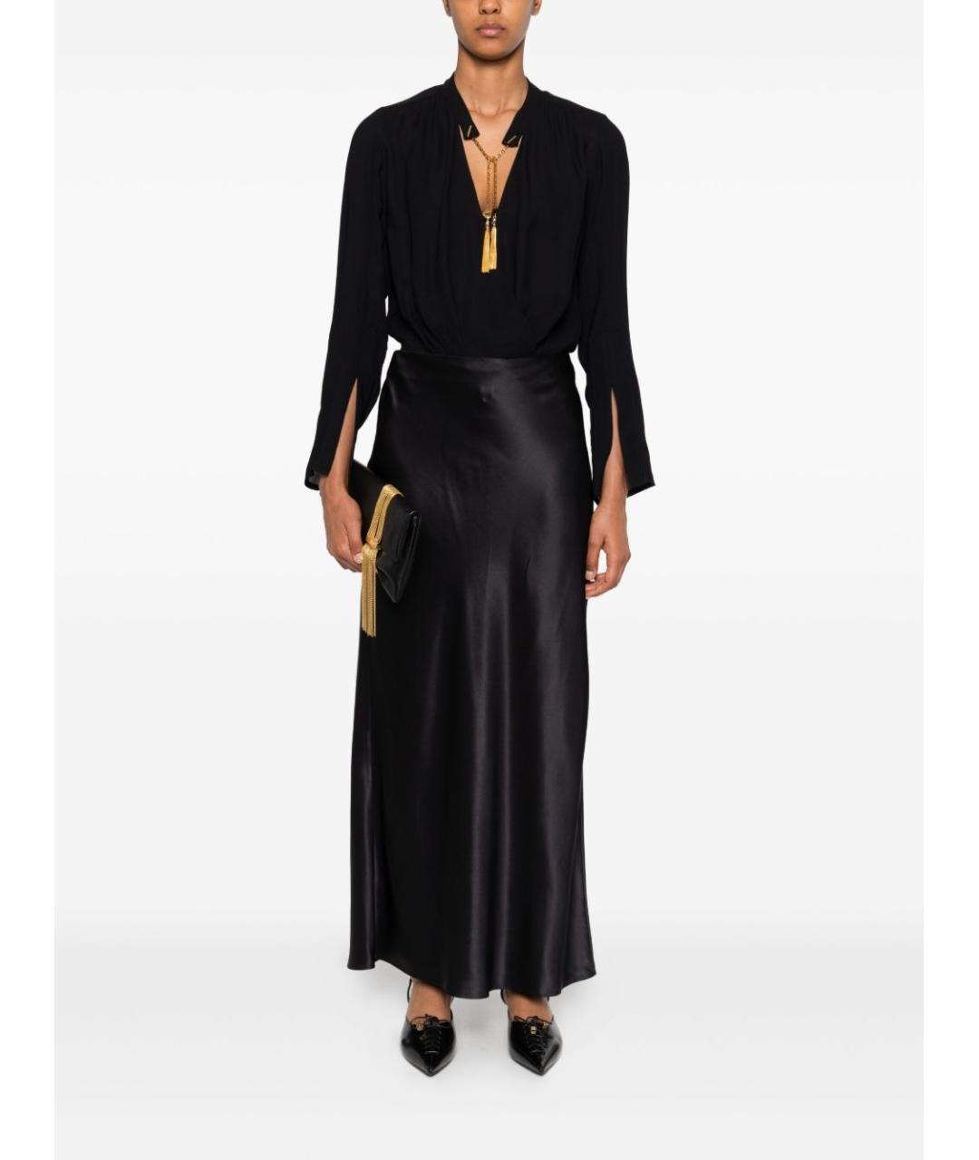 ELISABETTA FRANCHI Черное боди, фото 4