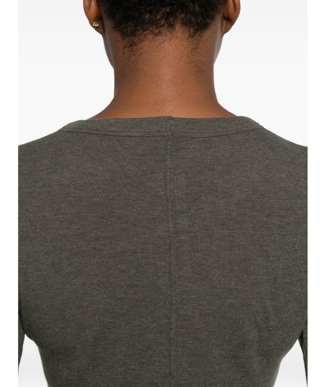 RICK OWENS Зеленые платье, фото 3