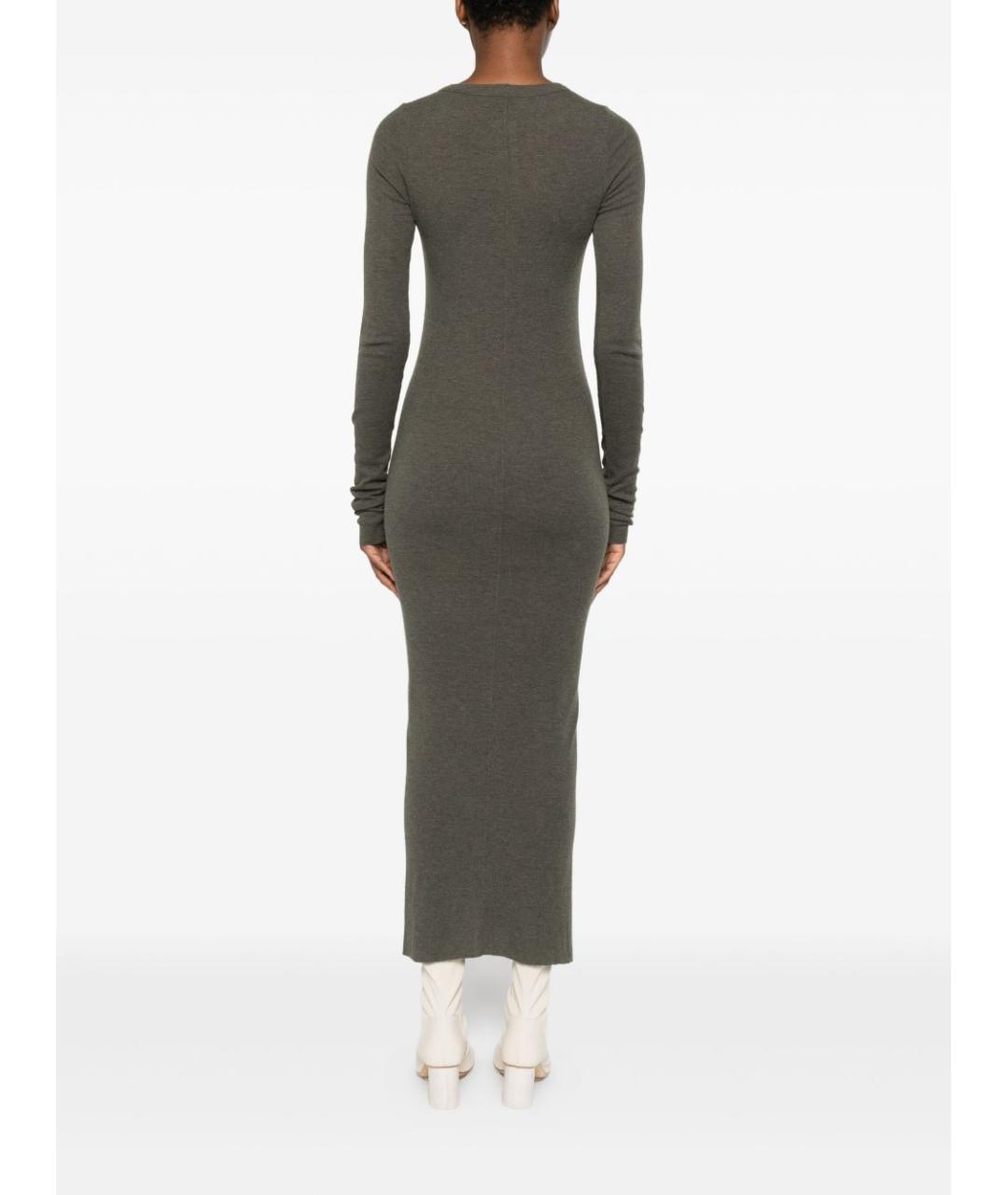 RICK OWENS Зеленые платье, фото 5