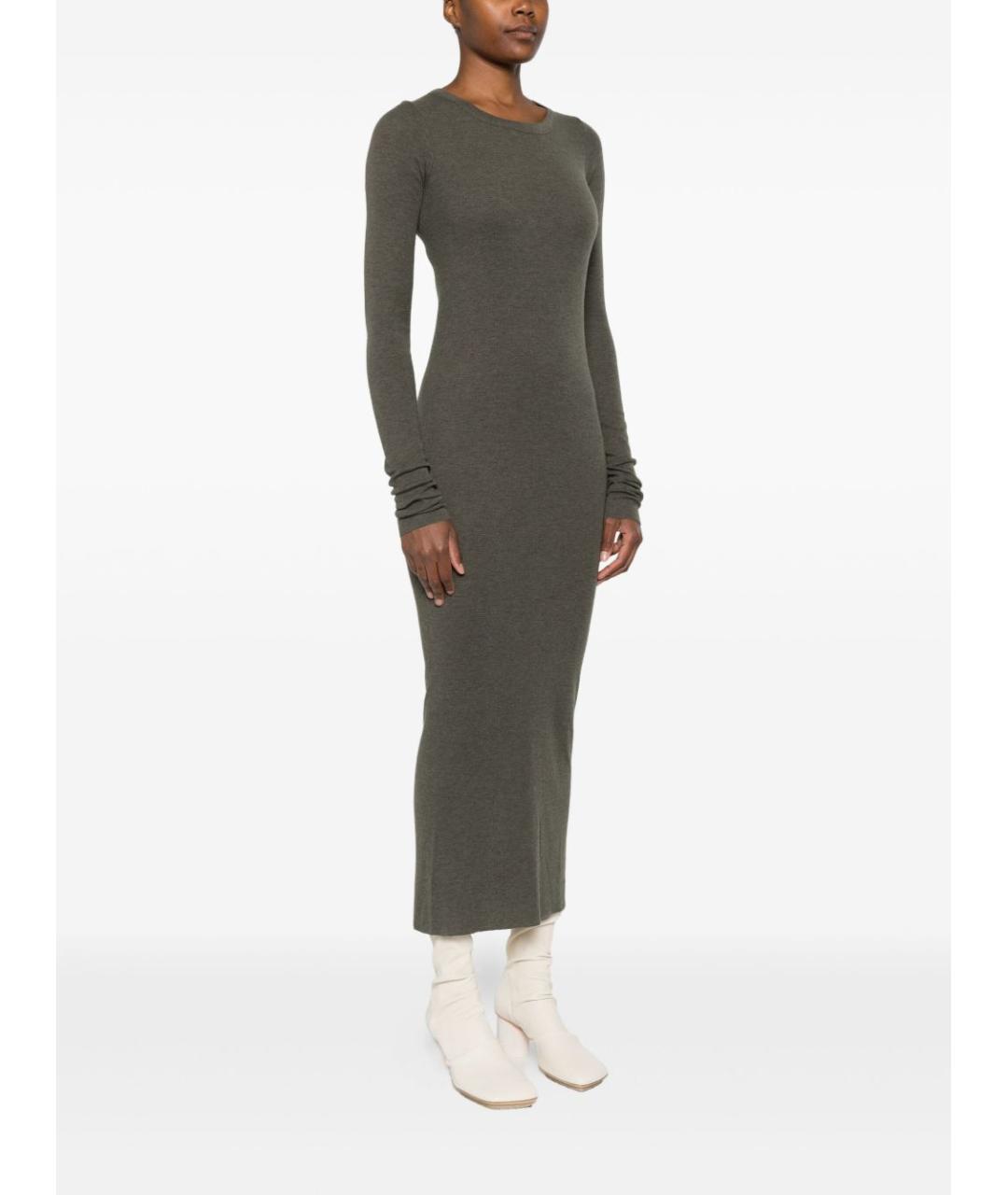 RICK OWENS Зеленые платье, фото 2
