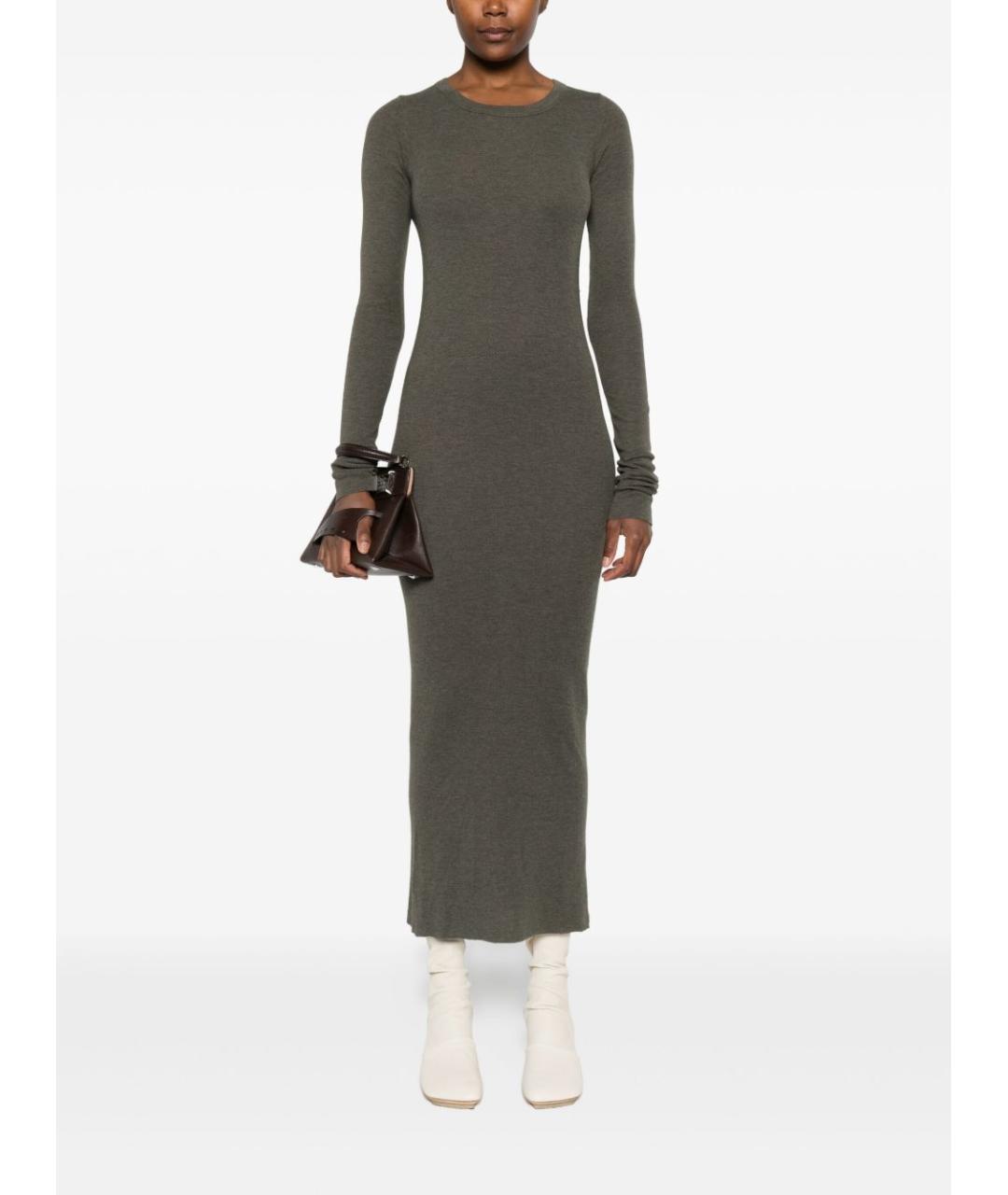 RICK OWENS Зеленые платье, фото 4