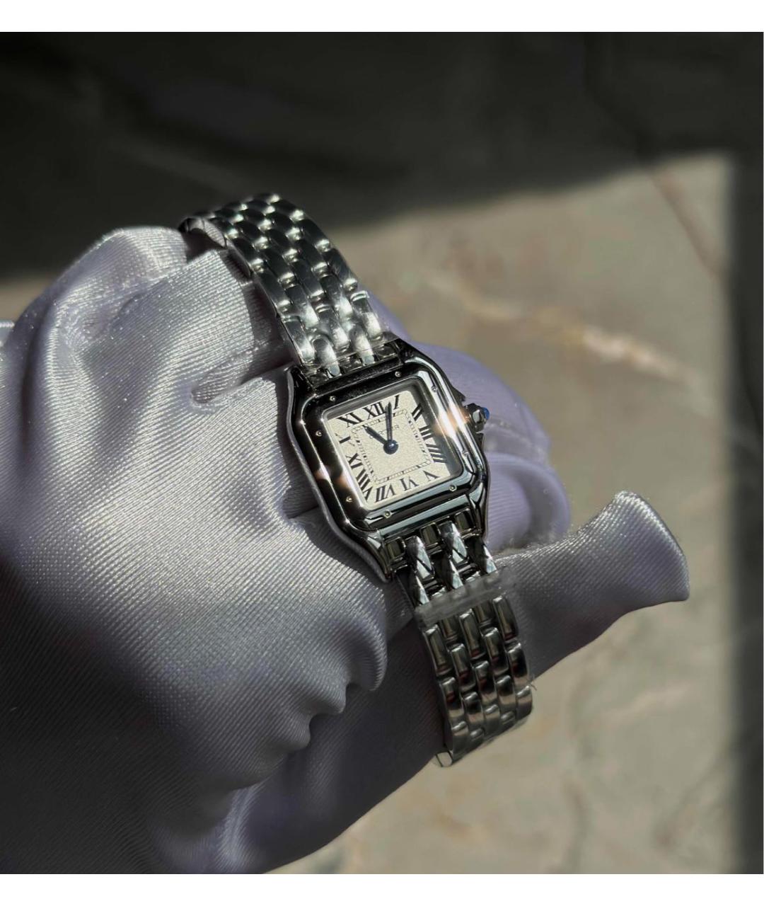 CARTIER Серебряные часы, фото 5