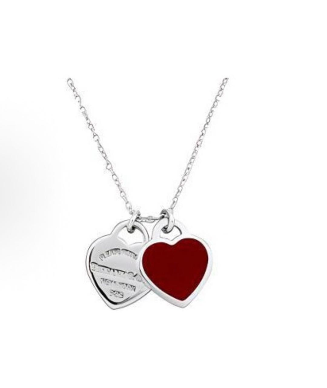 TIFFANY&CO Красное серебряное колье, фото 5