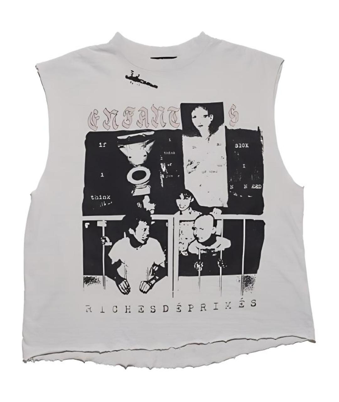 Enfants Riches Déprimés Белая хлопковая майка, фото 1