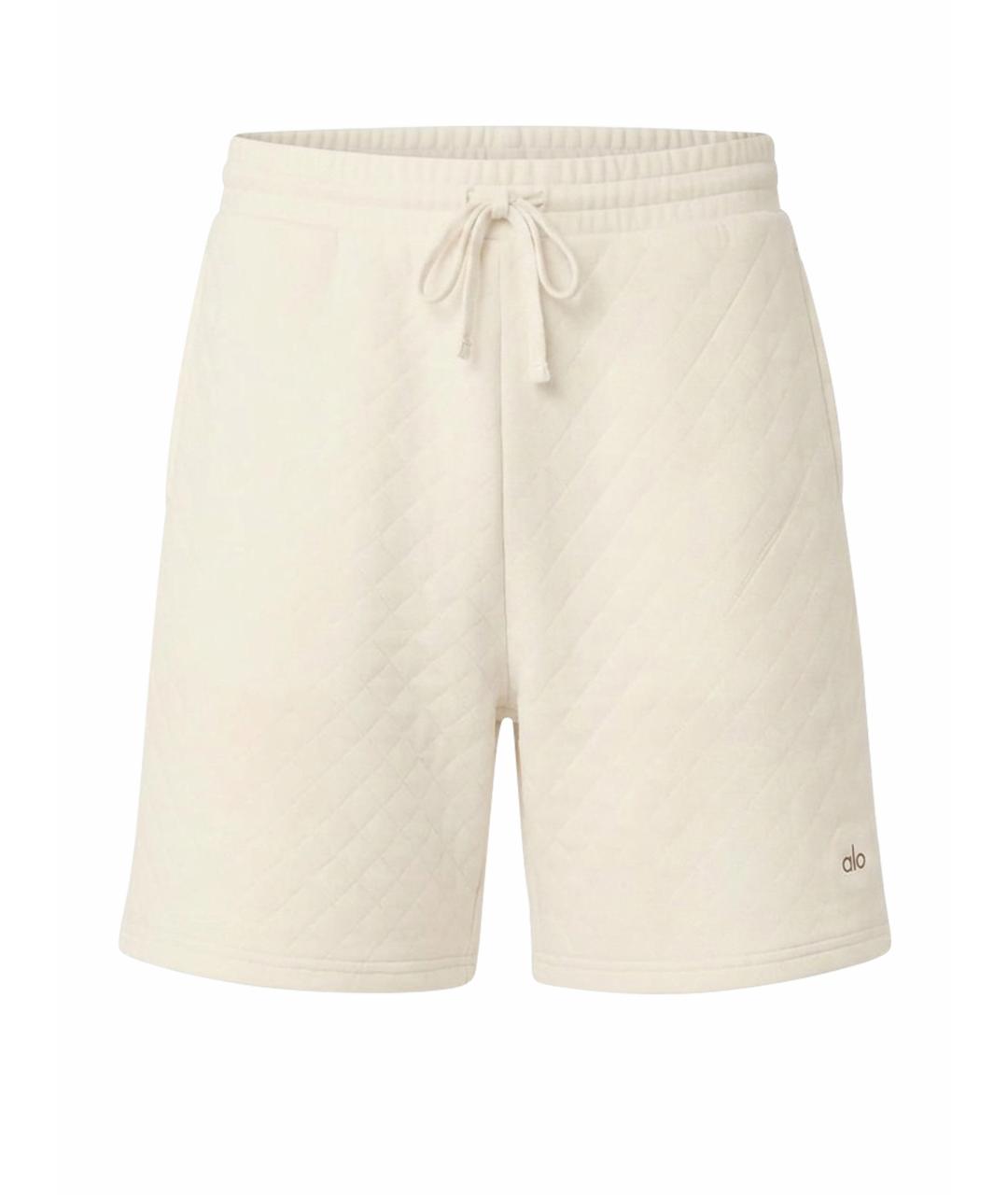 ALO YOGA Бежевые шорты, фото 1