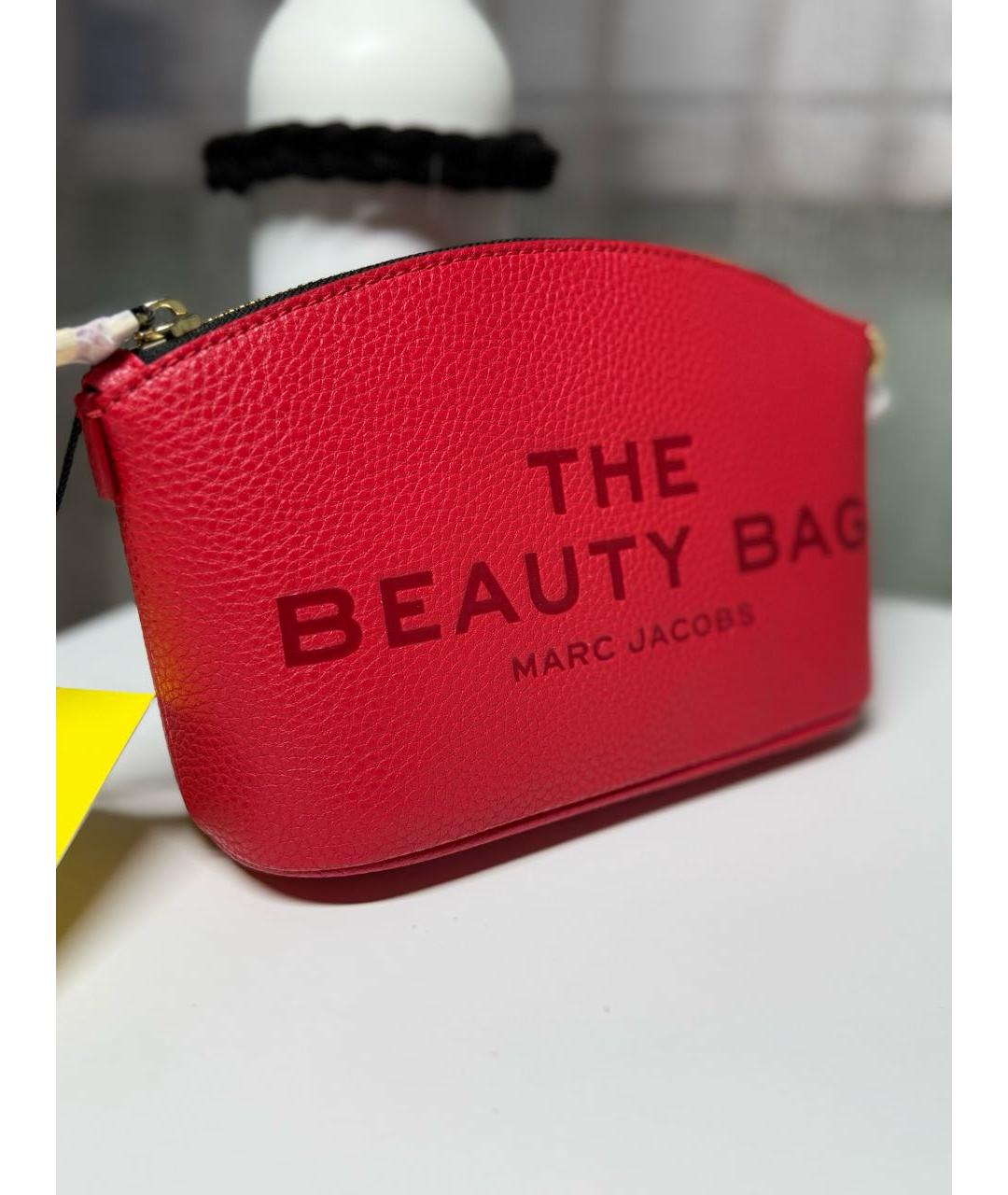 MARC JACOBS Красная кожаная косметичка, фото 2