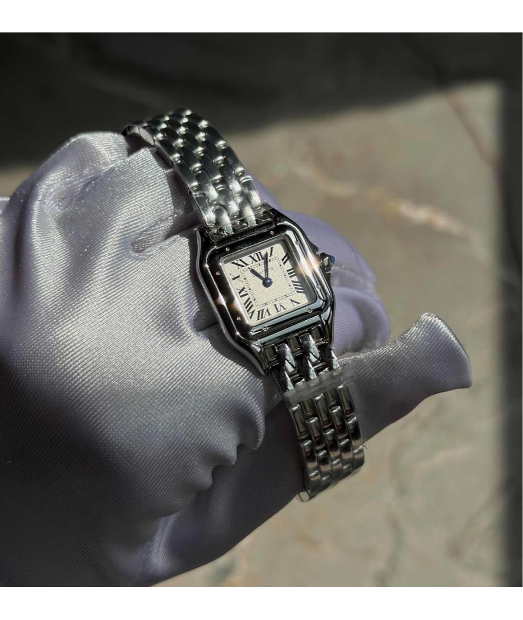CARTIER Серебряные часы, фото 5