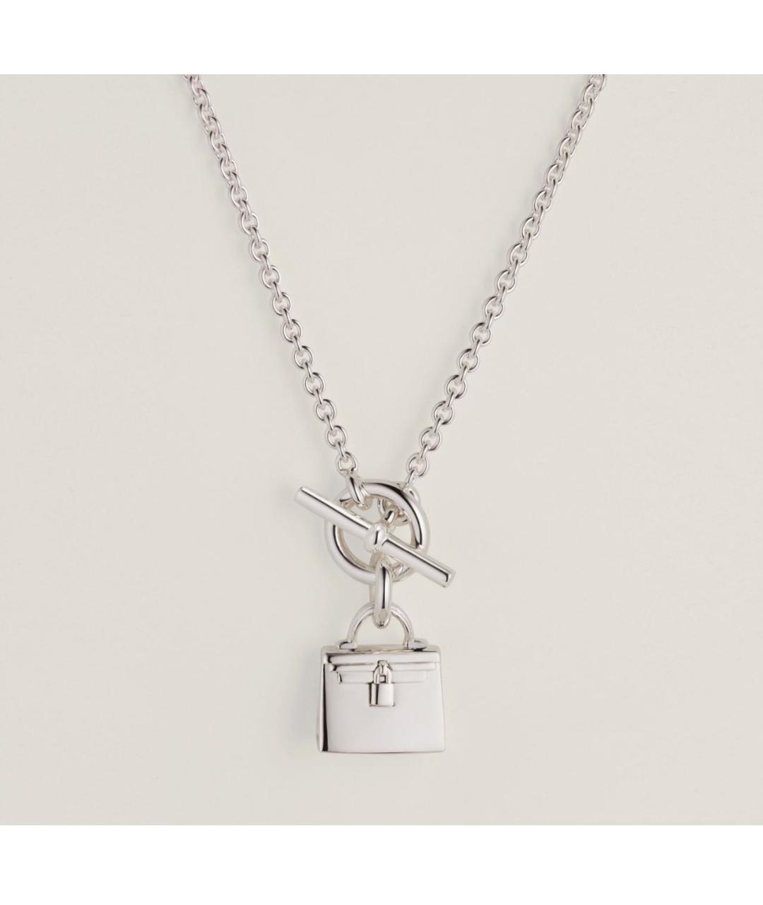 HERMES Серебряная серебряная подвеска, фото 8