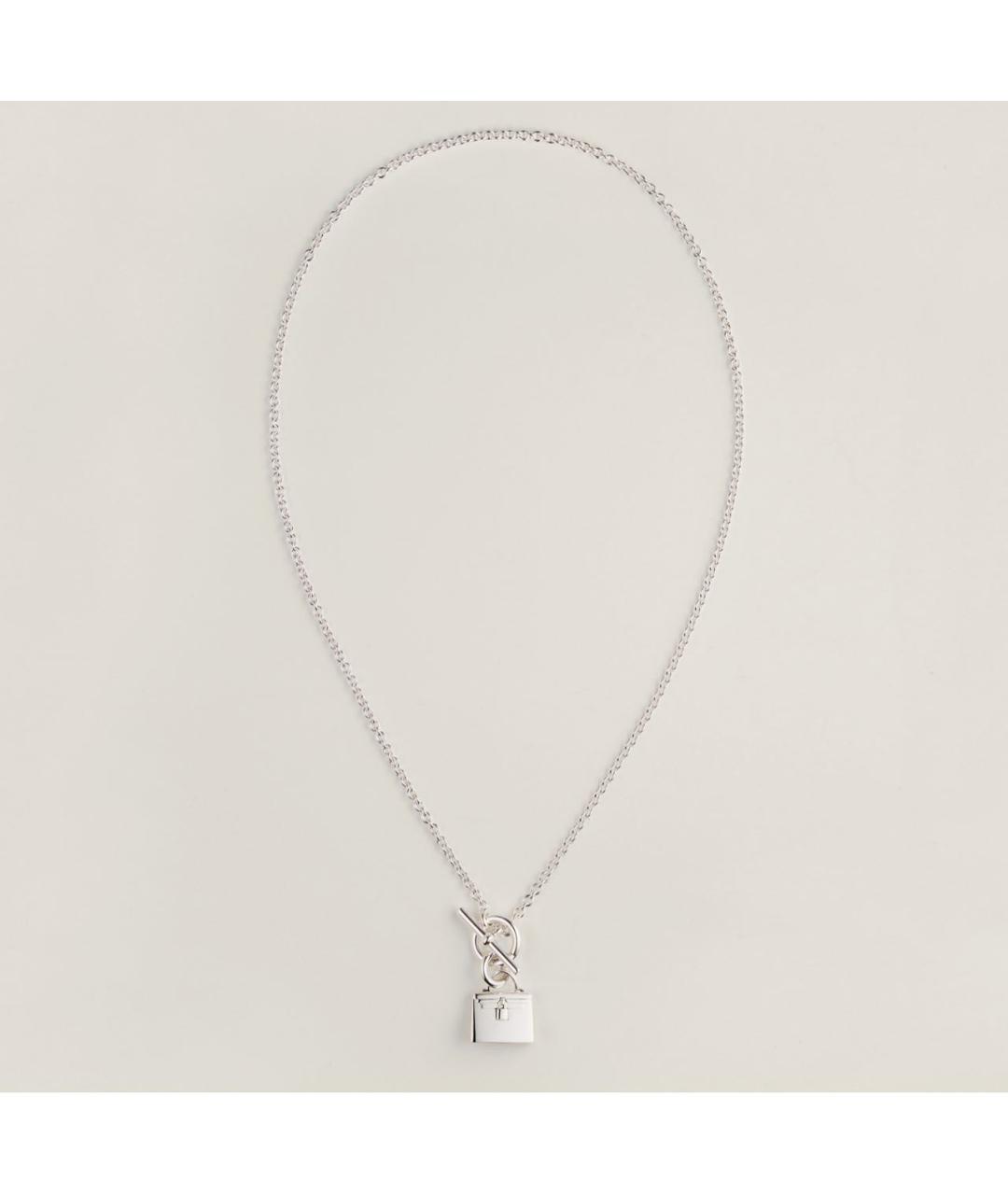 HERMES Серебряная серебряная подвеска, фото 3