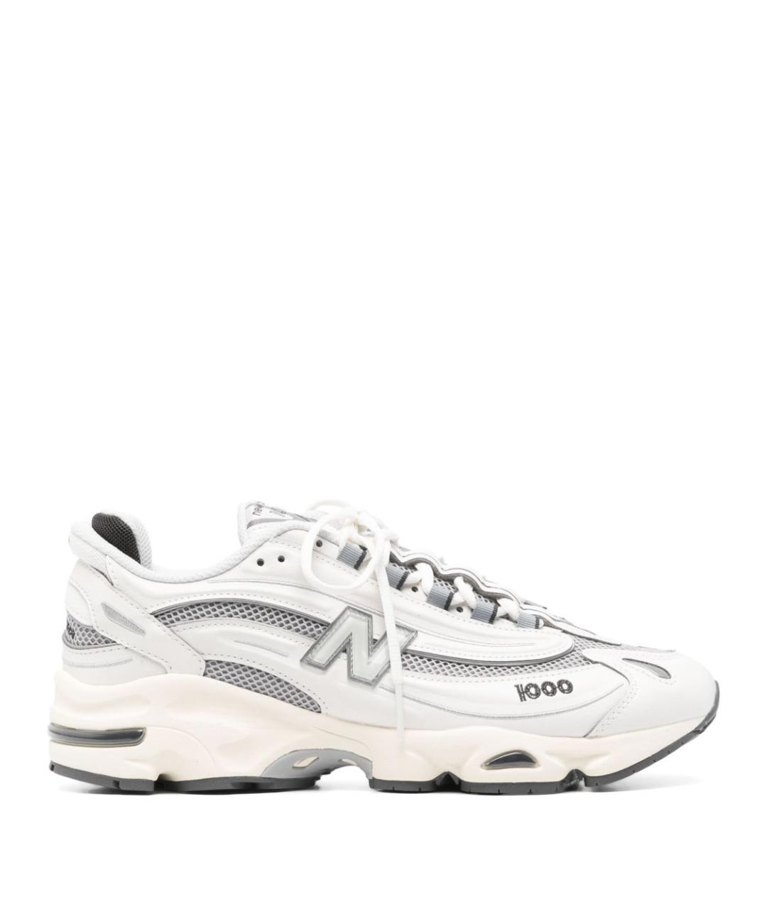 NEW BALANCE Серые низкие кроссовки / кеды, фото 1