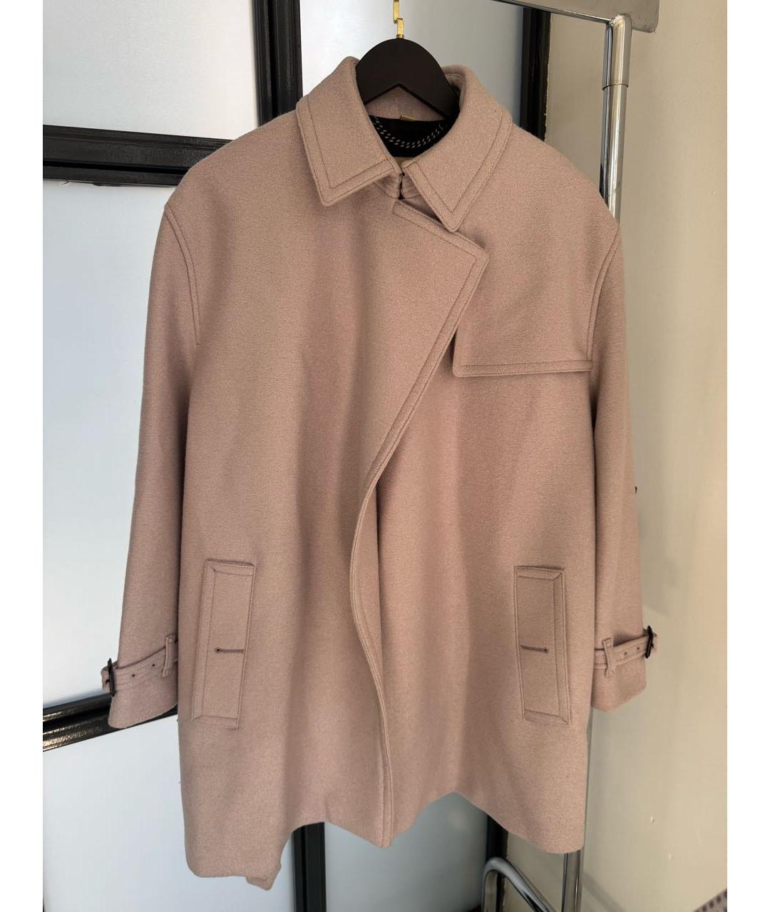 BURBERRY Бежевое пальто, фото 3