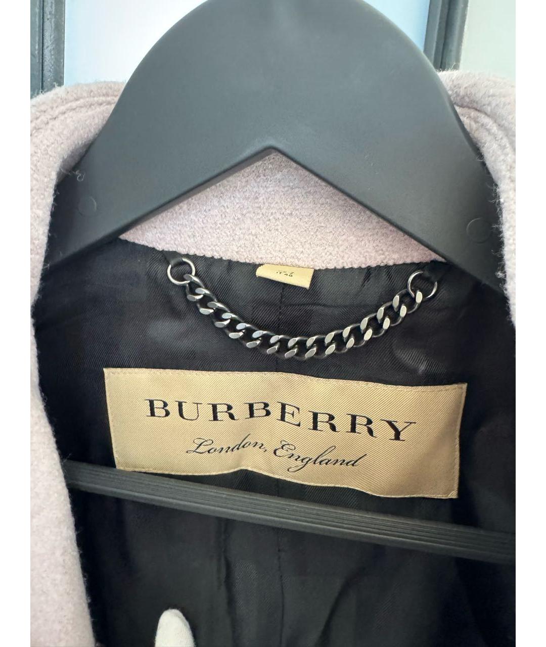 BURBERRY Бежевое пальто, фото 5