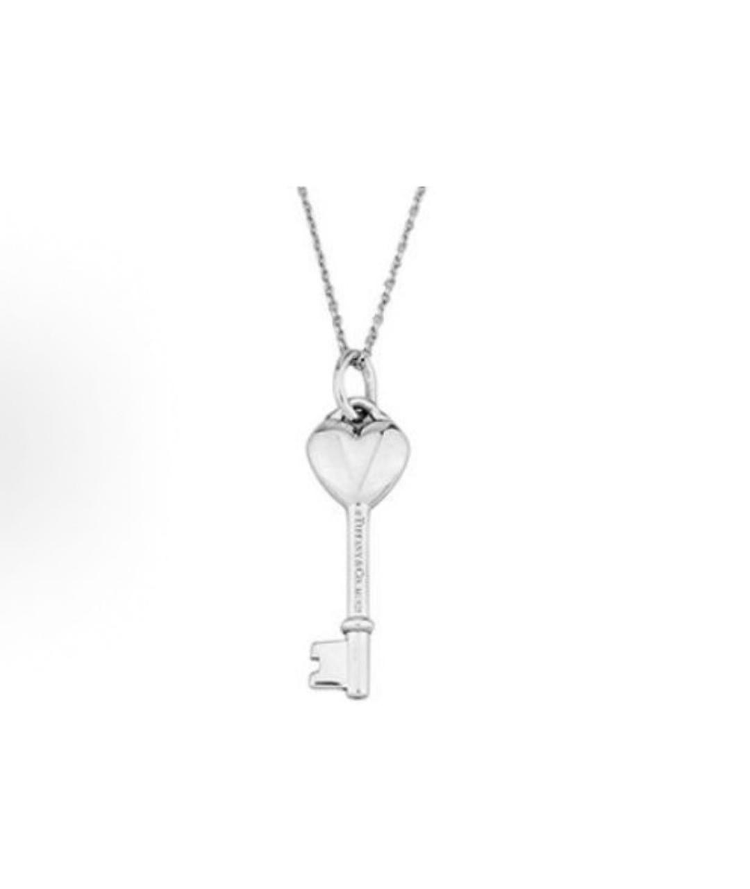 TIFFANY&CO Бирюзовое серебряное колье, фото 3