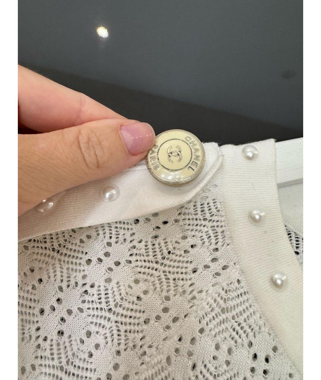CHANEL Белая футболка, фото 6