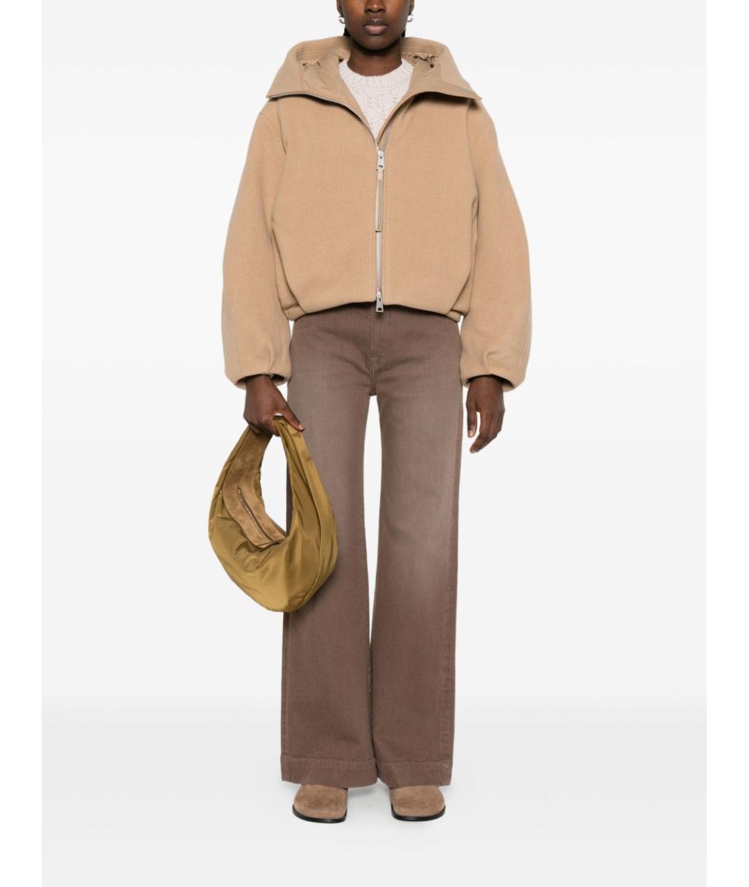 CANADA GOOSE Бежевая шерстяная куртка, фото 3