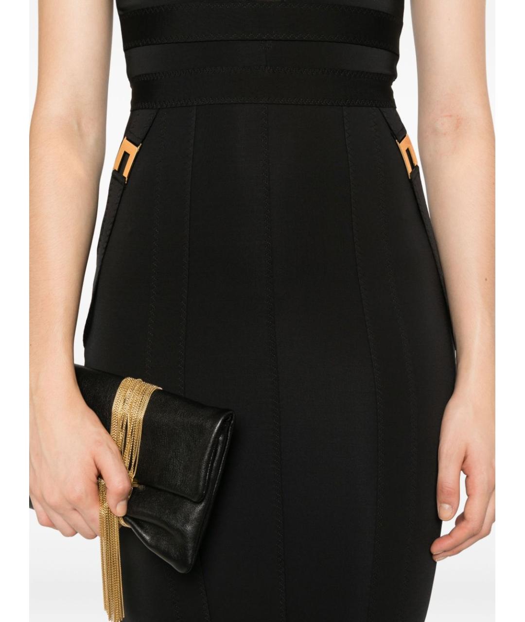 ELISABETTA FRANCHI Черное платье, фото 5