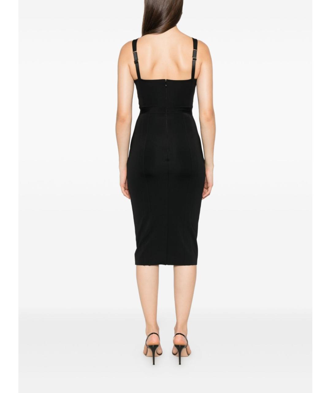 ELISABETTA FRANCHI Черное платье, фото 2