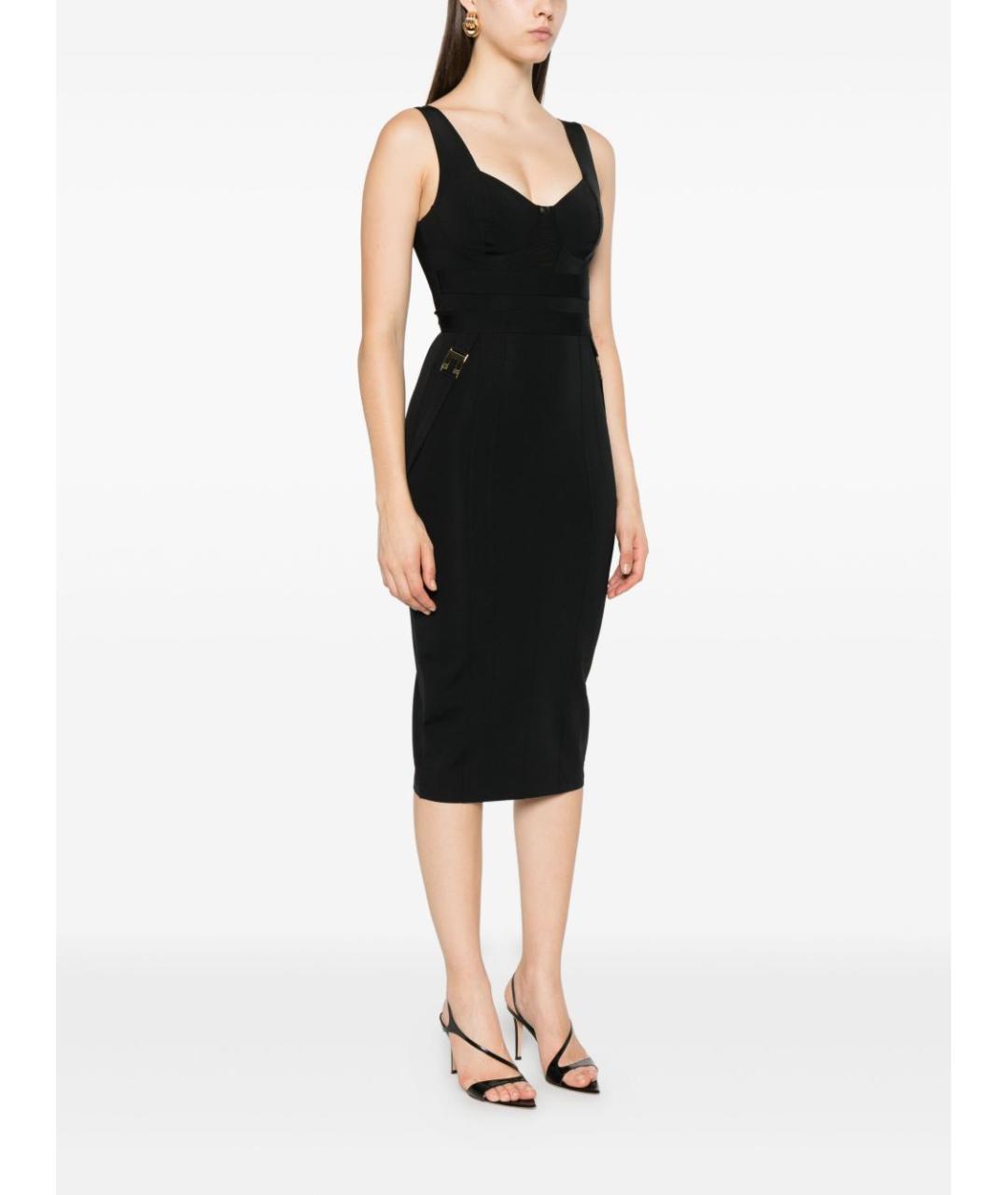 ELISABETTA FRANCHI Черное платье, фото 3