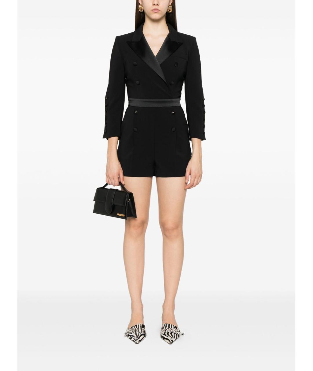 ELISABETTA FRANCHI Черное платье, фото 4