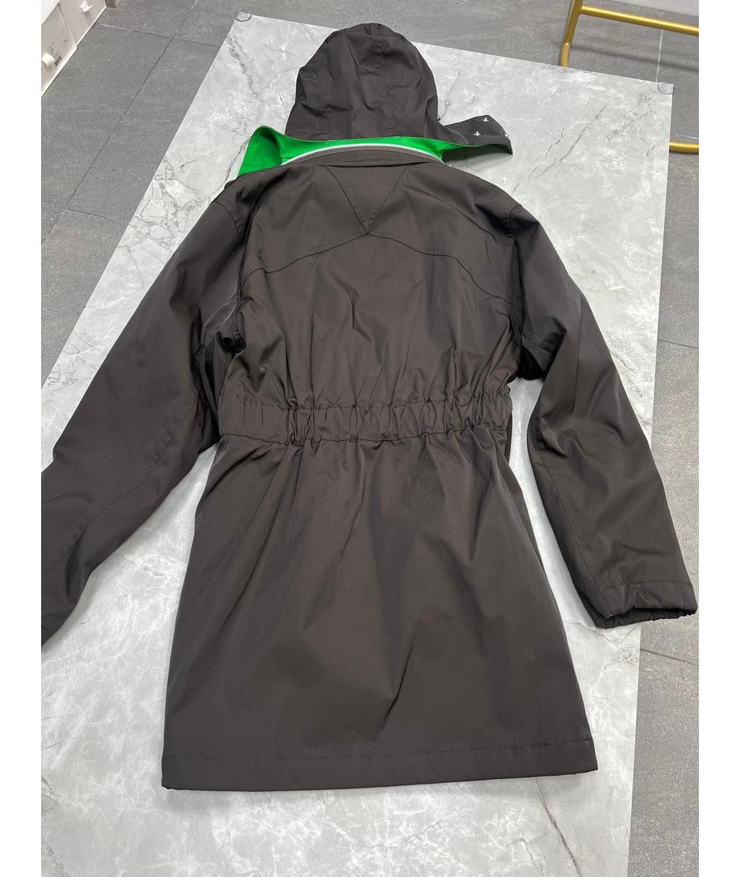 BOTTEGA VENETA Черная полиэстеровая парка, фото 3