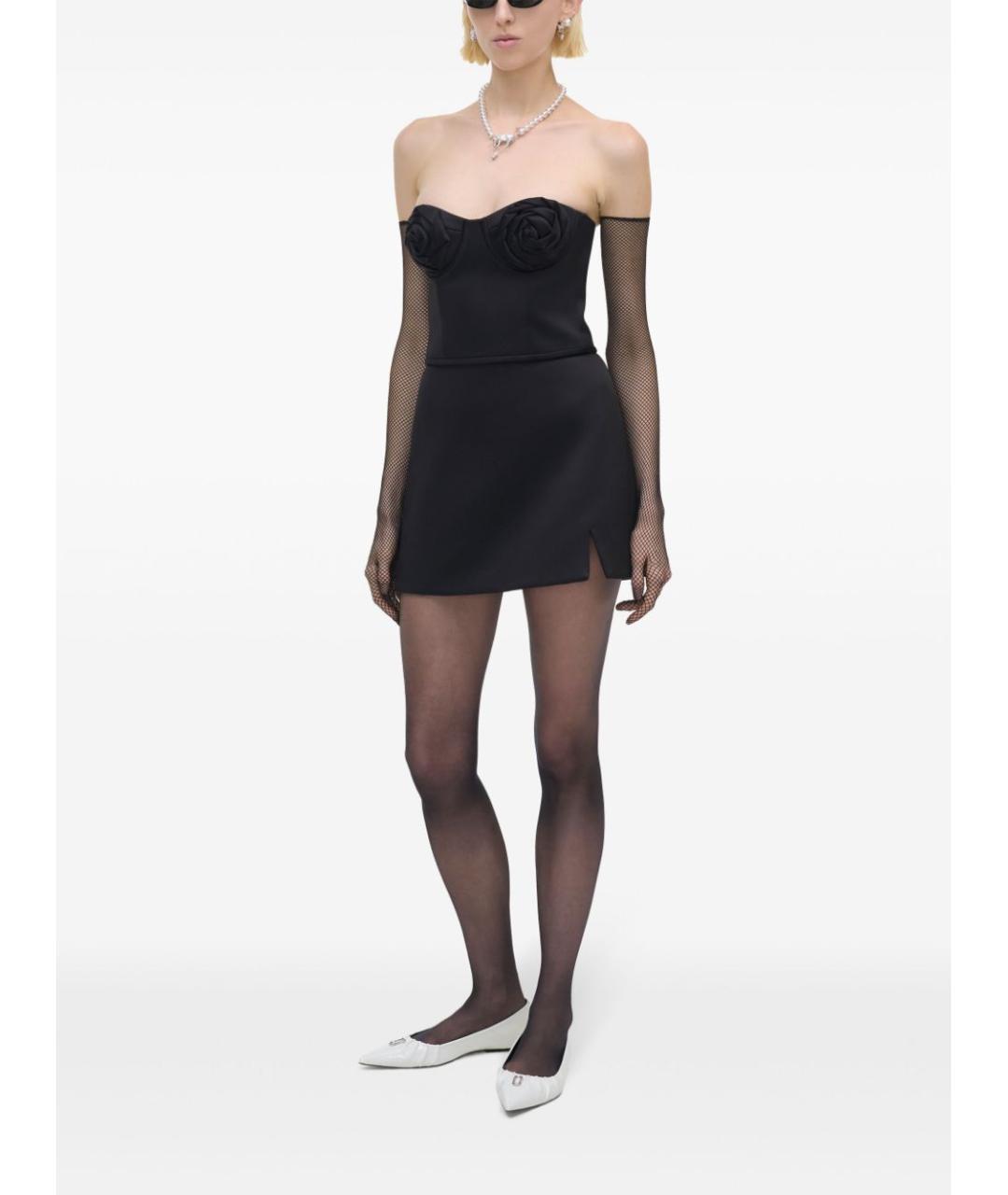 MARC JACOBS Черная юбка мини, фото 6