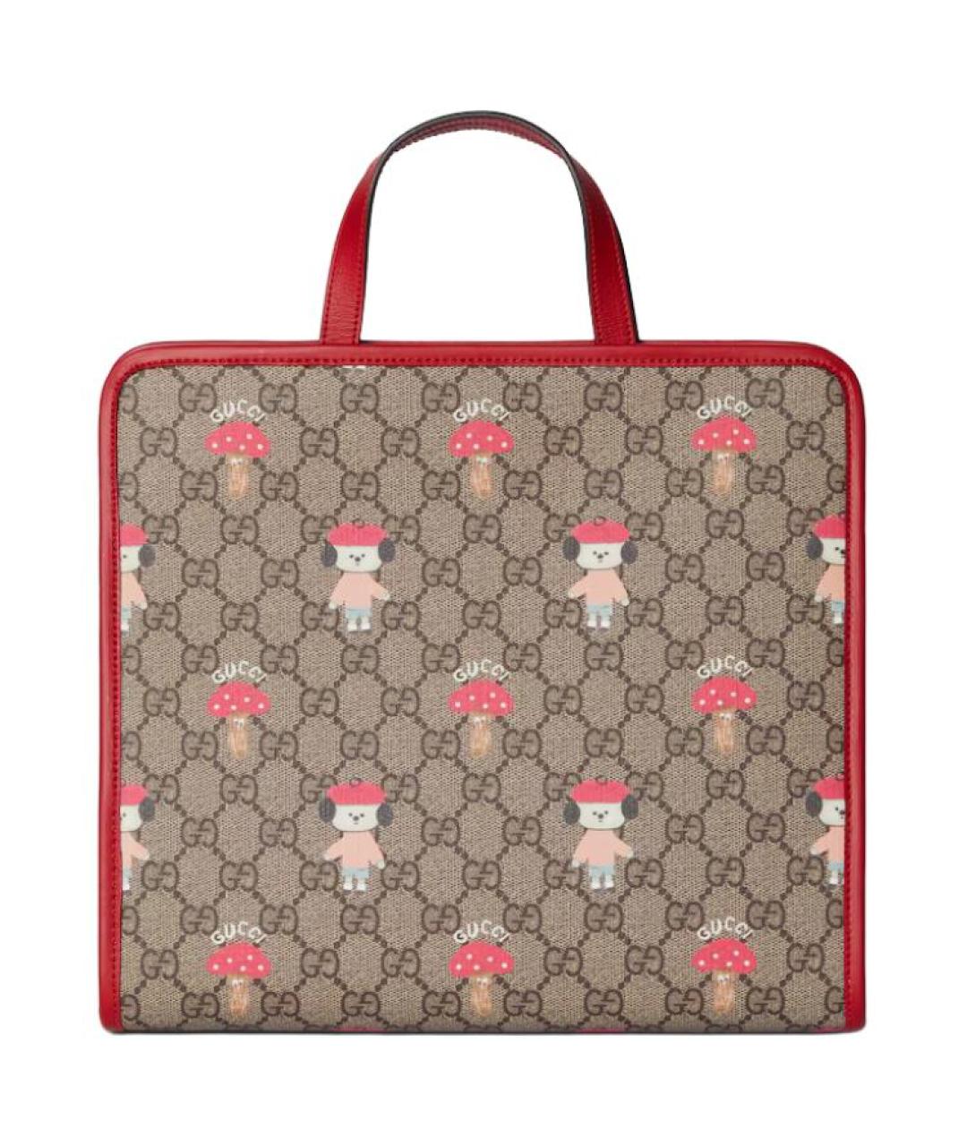 GUCCI Бежевая сумка с короткими ручками, фото 1