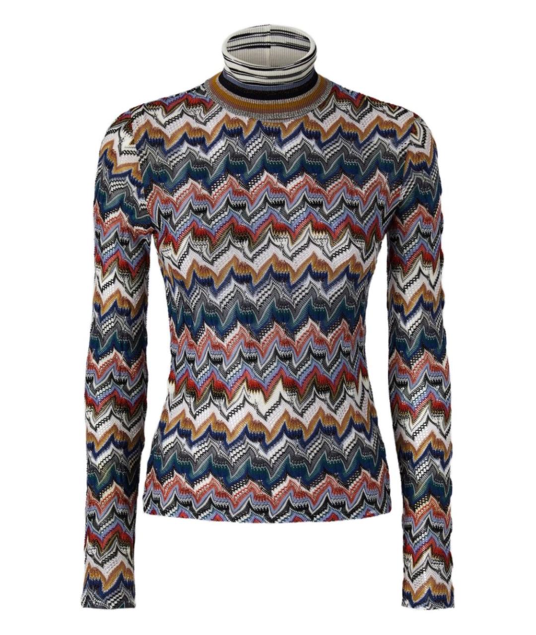 MISSONI Мульти шерстяная водолазка, фото 1